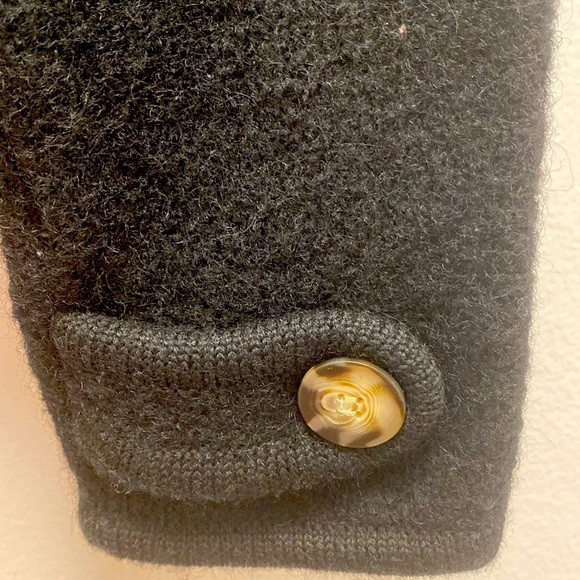 Vintage Rafaella 100% Wool Black Jacket Size Small - Picture 4 of 8